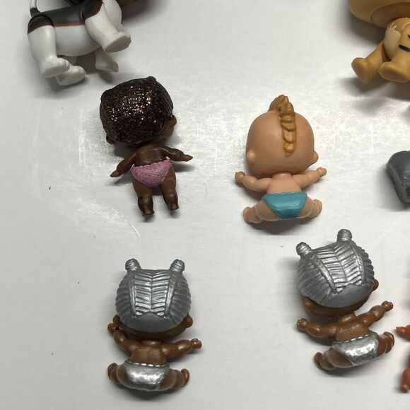 LOL Surprise Doll Lot Of 13 Pet Glitter Minis Dogs Cats Girls Baby 3” Prizes - Picture 10 of 10